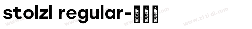 stolzl regular字体转换